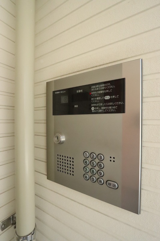 オートロック付きで安心です