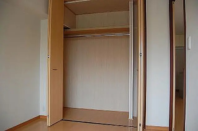 クローゼットは広く使えそう！