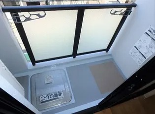 洗濯物はこちらへどうぞ。