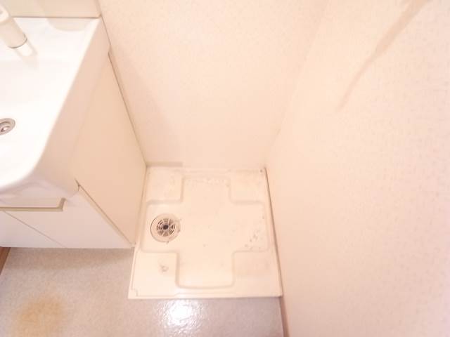 室内洗濯機置場です。