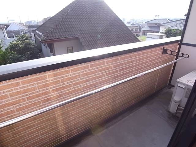 洗濯物たくさん干せます。