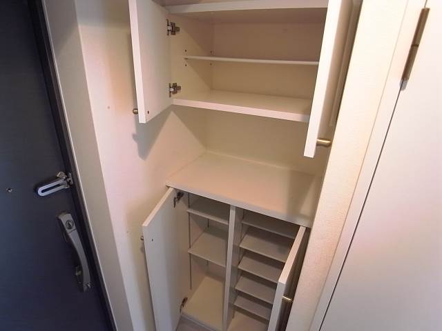 スニーカーからブーツまでたくさんの靴が収納可能です