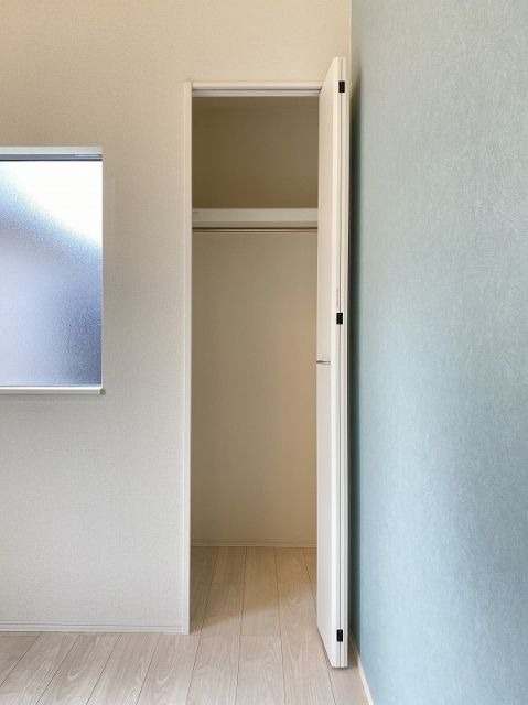 収納も完備。