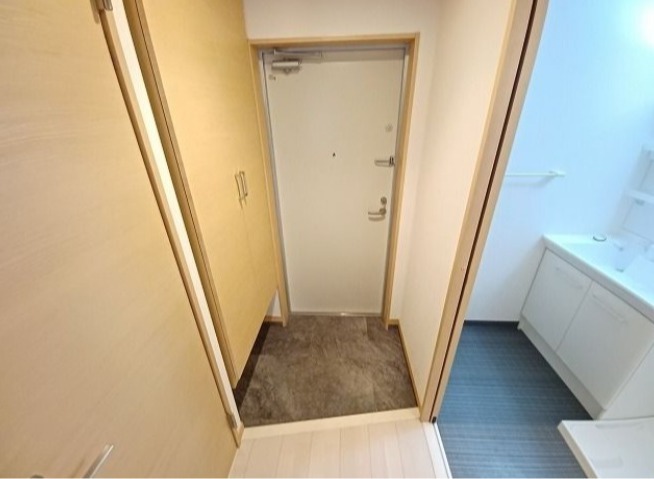 玄関はこんな感じです。