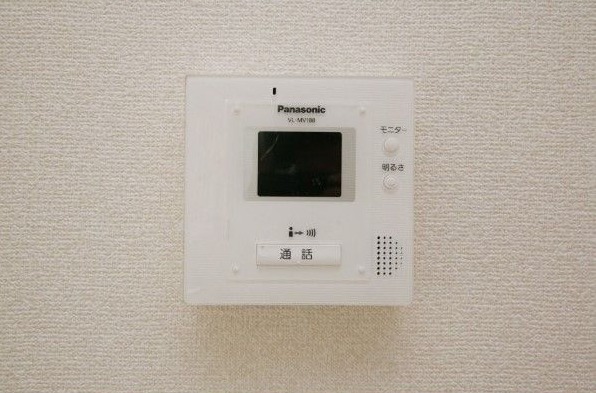 モニタ付きで安心です。