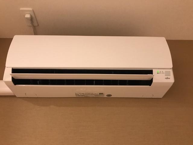 エアコン完備で年中快適に過ごせます♪