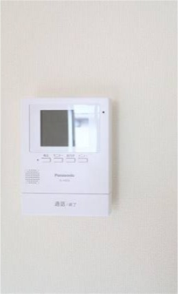 来訪者の顔も確認できます。