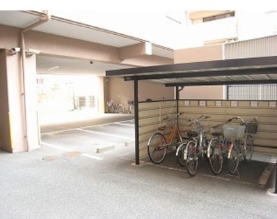 駐輪場はこちらです