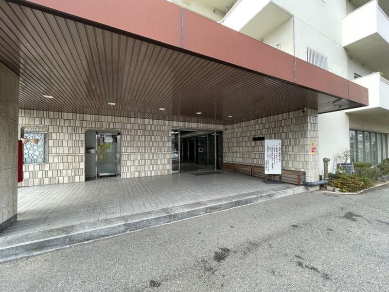 清潔感のあるエントランス