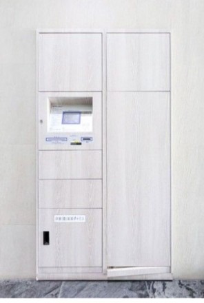 宅配ボックスもございます。
