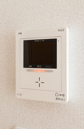 モニタ付きで来客時も安心です