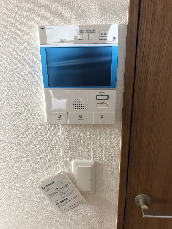 モニター付きで安心ですね