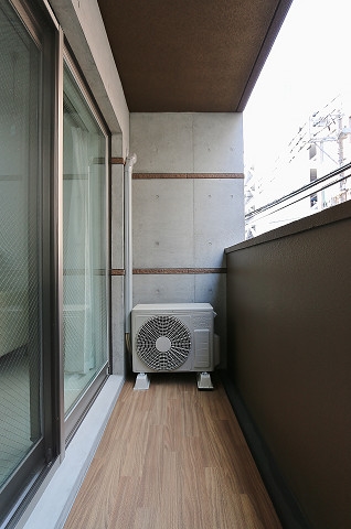 日当たり良好なバルコニー