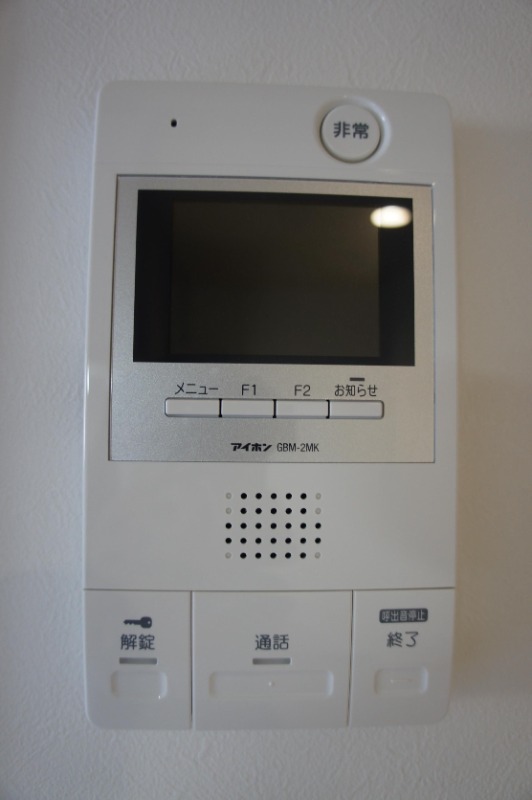 モニタ付きで来客時も安心！