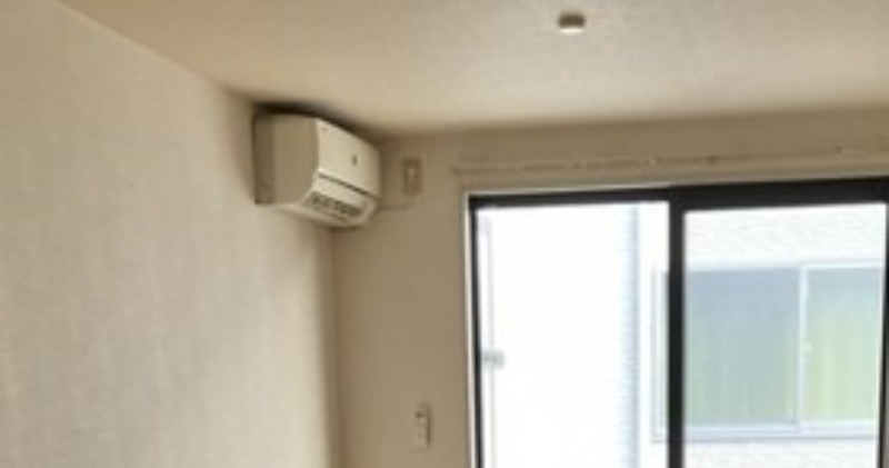 エアコン付きで年中快適に過ごせますね。