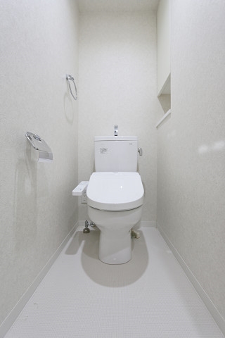 温水洗浄便座付きです