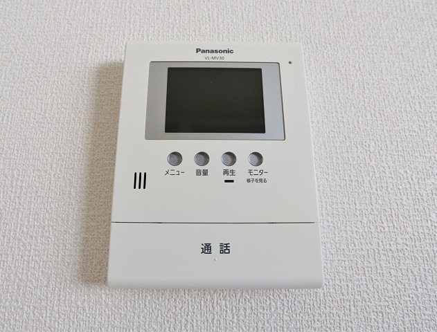モニタ付きで誰が来たか一目でわかる