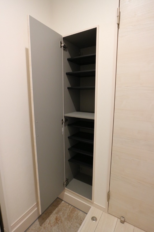 靴がたくさん収納できます。