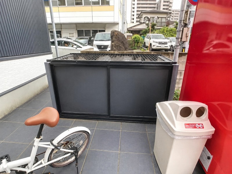 ゴミ置き場はこちら