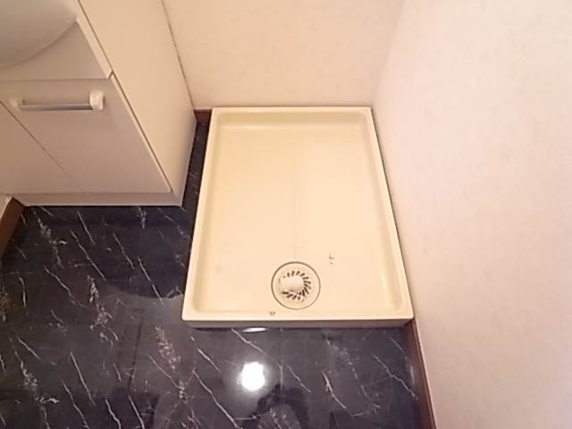 洗濯機も置けます。
