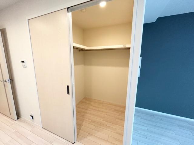 おしゃれが楽しくなるウォークインクローゼット