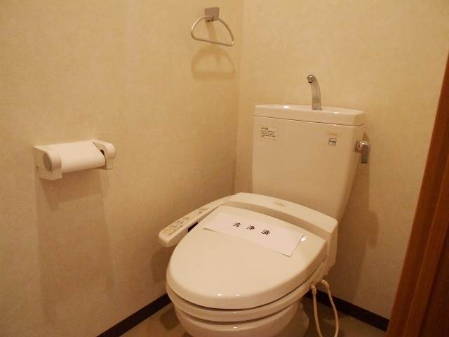 清潔感のあるトイレです。