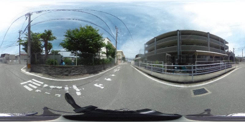 外観パンラマ。