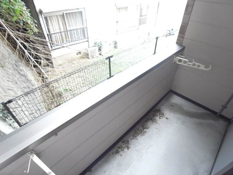 洗濯物はこちらで。