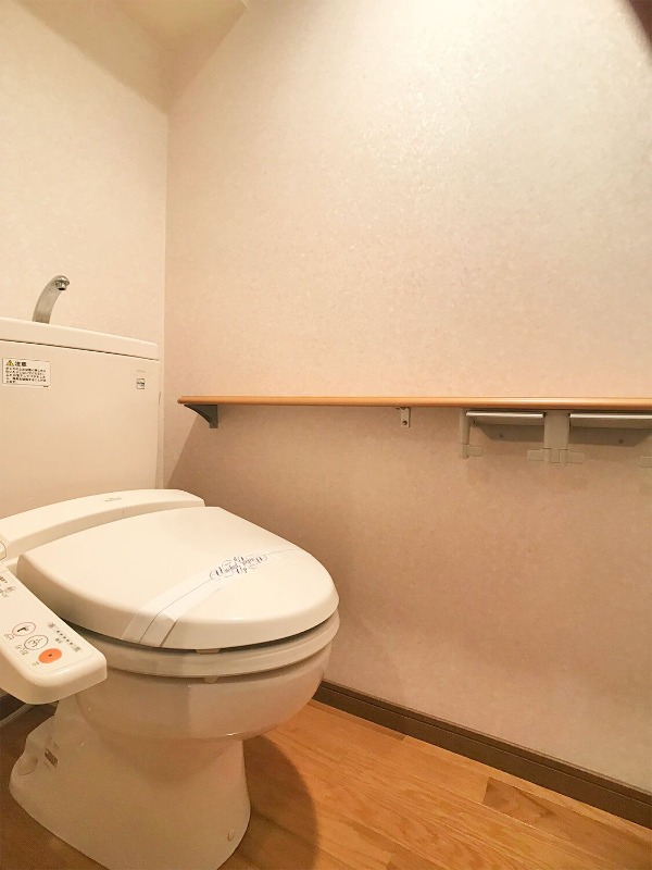 嬉しい温水洗浄便座付き