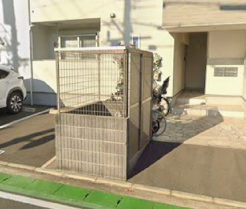 ゴミ置き場はこちら