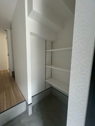 玄関収納もばっちりです