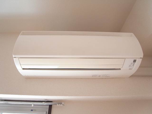 ファミリータイプでは珍しいエアコン付き