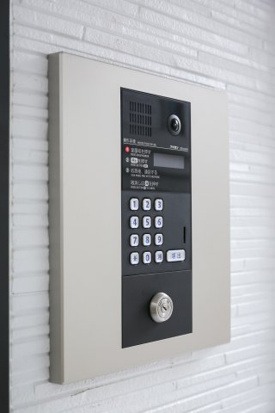 オートロック付きでセキュリティ面も安心♪