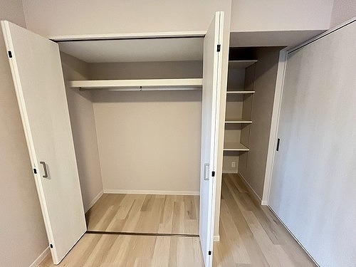 収納も完備。