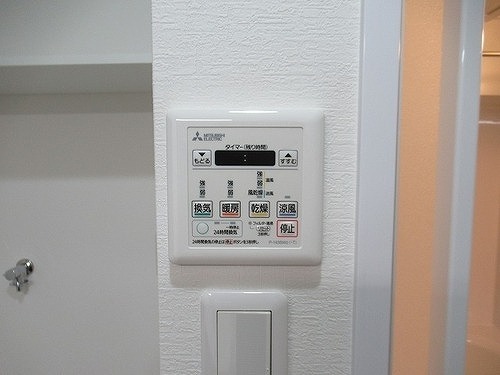 浴室乾燥機付きです。