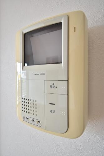モニタ付きで安心です。