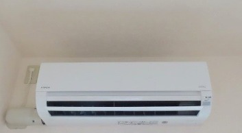 エアコン完備で年中快適に過ごせます♪