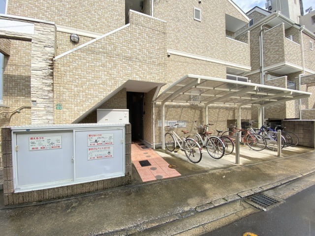 駐輪場はこちらです。