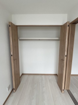収納も完備。