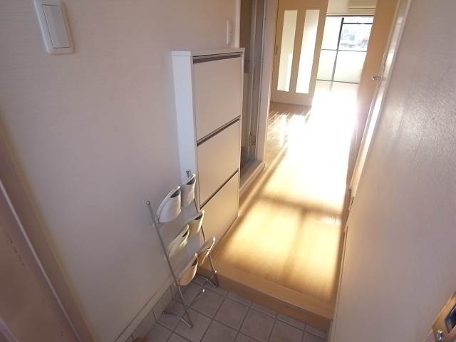 解放感のある玄関ですね