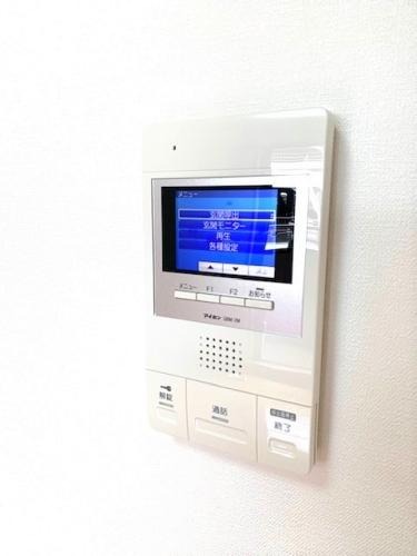 モニタ付きで来客時も安心