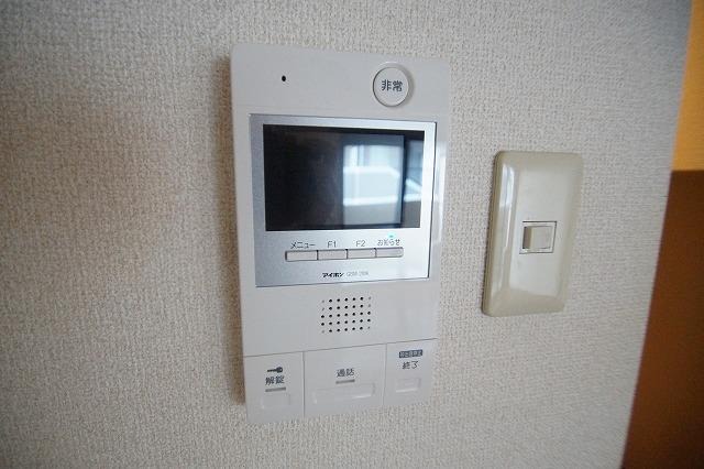 モニター付きで安心です。