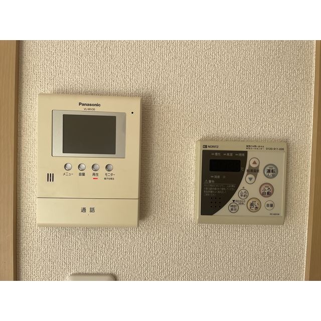 安心のモニターホン付きです