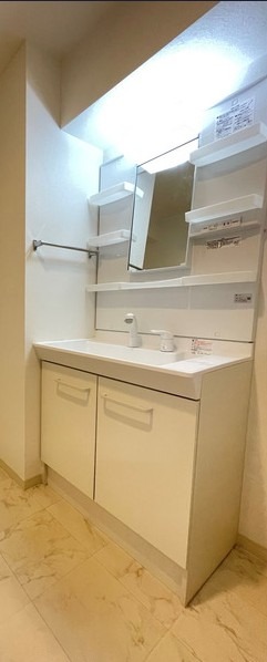 毎朝の身支度はここ。