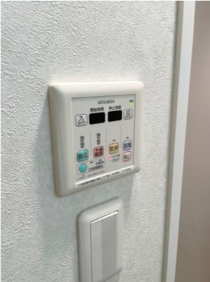 浴室乾燥機付きで安心です。