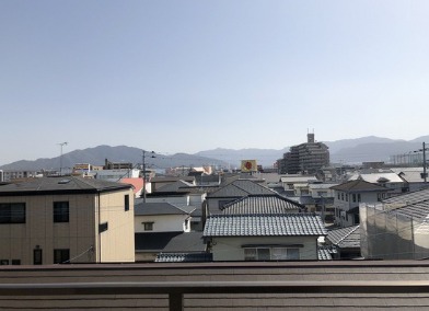 眺めもいいですね。