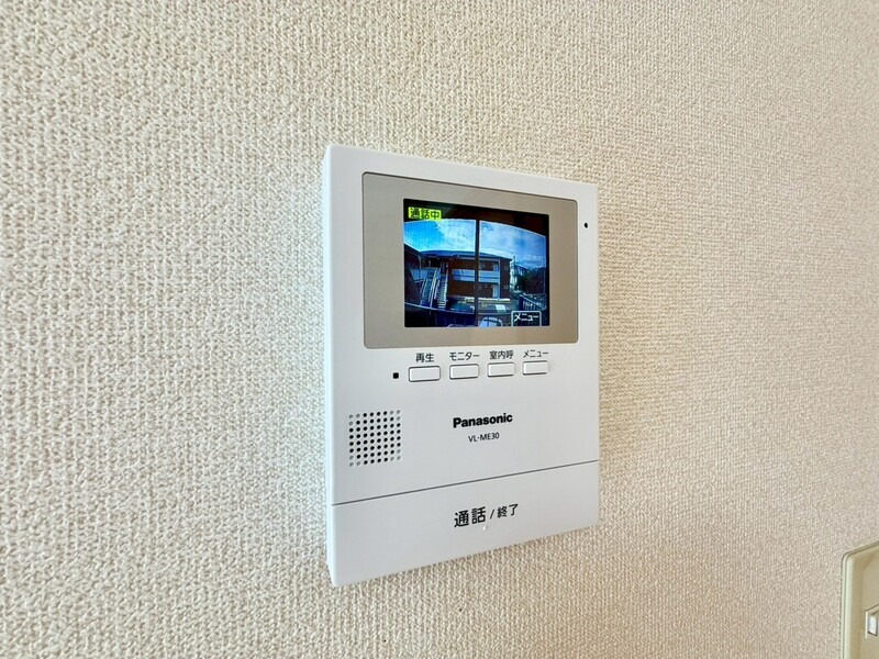 モニターフォンで安心。