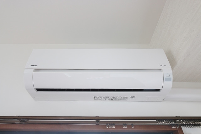 嬉しいエアコン付きです