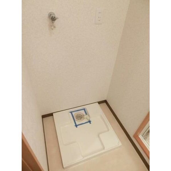 嬉しい室内洗濯機置き場