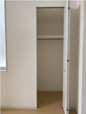 収納も完備。